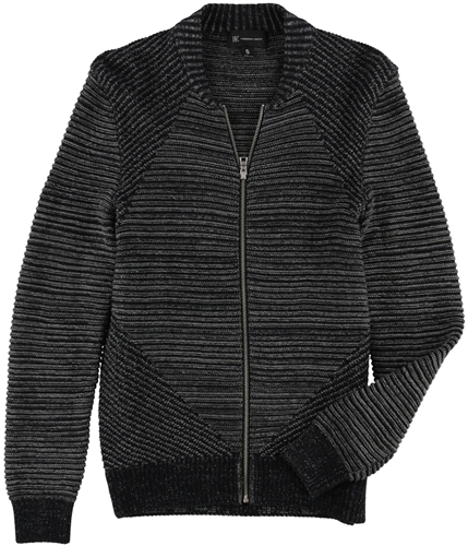 Alfani Mens Textured Cardigan Sweater deepblack S