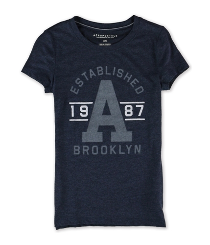 Aeropostale Womens 1987 Brooklyn Graphic T-Shirt 404 XS