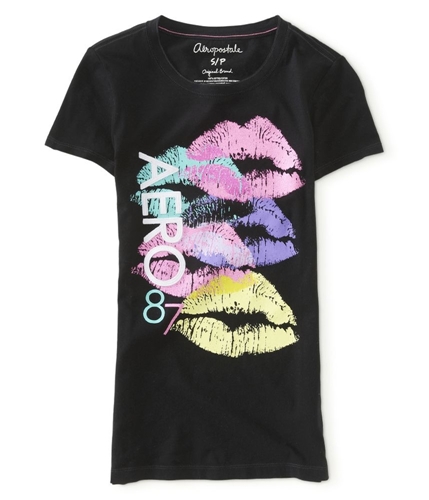 Aeropostale Womens Glitter Ips Embellished T-Shirt 001 M