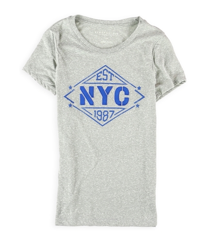 Aeropostale Womens EST NYC Embellished T-Shirt 052 XS