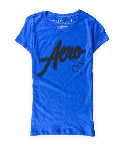 Aeropostale Womens Sequined Logo Embellished T-Shirt 471 XS