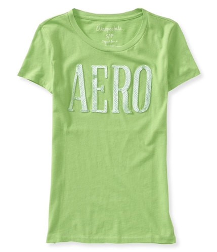 Aeropostale Womens Sequined Graphic T-Shirt 314 XS