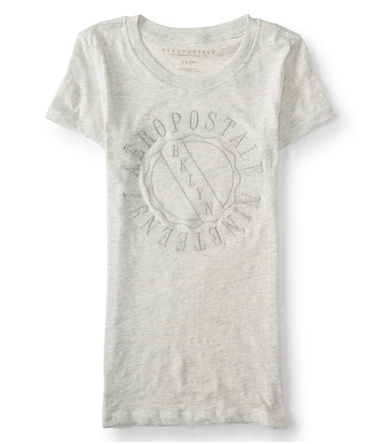 Aeropostale Womens Bklyn Nineteen 87 Embellished T-Shirt 041 XS