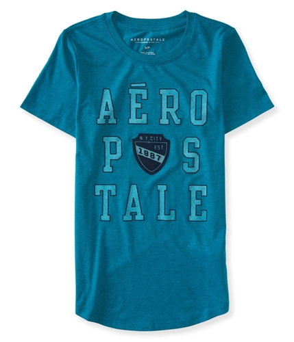 Aeropostale Womens NY City Est. Crest Graphic T-Shirt 350 XS