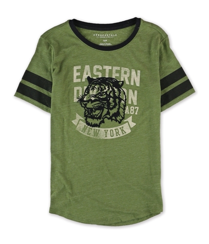 Aeropostale Mens Eastern Division Tiger Graphic T-Shirt 330 XS