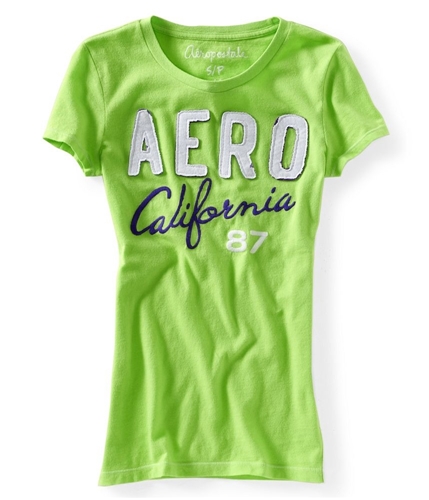 Aeropostale Womens California 87 Graphic T-Shirt 377 S
