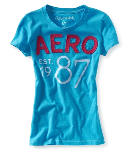 Aeropostale Womens Aero Est. 1987 Graphic T-Shirt 420 XS