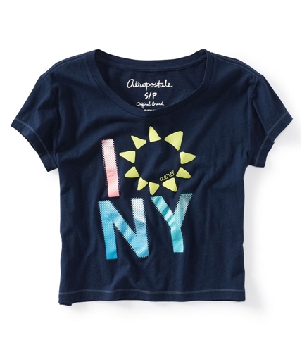 Aeropostale Womens Sunflower Graphic T-Shirt 404 M
