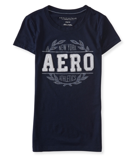 Aeropostale Womens New York Athletics Embellished T-Shirt 404 XS