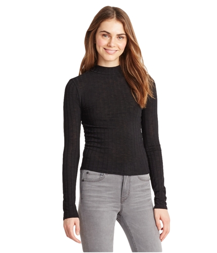 Aeropostale Womens Ribbed LS Pullover Sweater 001 XS