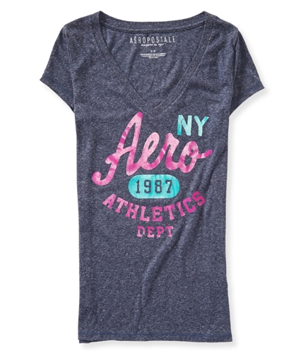 Aeropostale Womens Athletics Dept. Graphic T-Shirt 404 XS