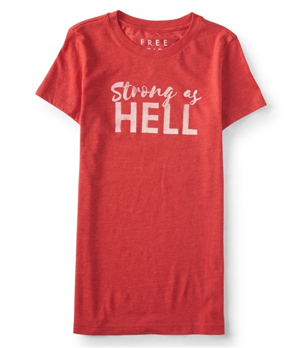 Aeropostale Womens Strong As Hell Graphic T-Shirt 624 XS