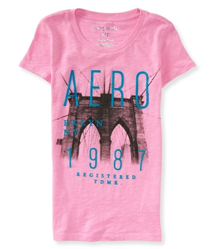 Aeropostale Womens Brooklyn NY Graphic T-Shirt 691 XS