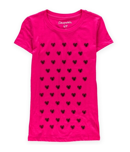 Aeropostale Womens Tiny Heart Graphic T-Shirt 662 XS