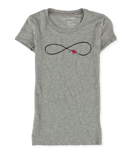 Aeropostale Womens You + Me = Infinity Graphic T-Shirt 52 XS