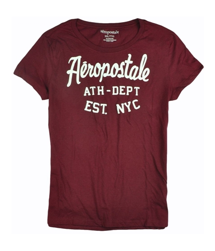 Aeropostale Womens Athletic Dept Est Nyc Graphic T-Shirt auburnburgundy 2XL