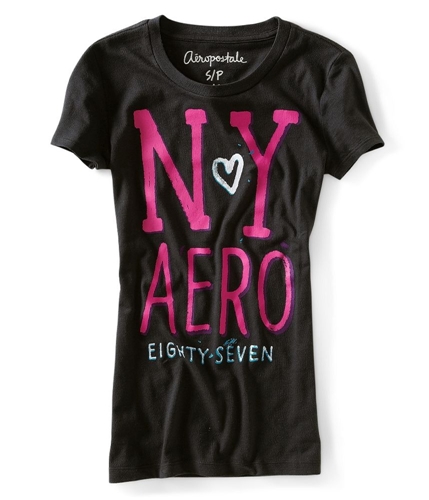 Aeropostale Womens Aero New York Graphic T-Shirt 058 XS