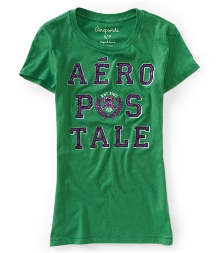 Aeropostale Womens Aero Bulldogs Graphic T-Shirt 393 XS