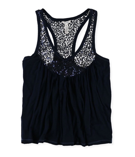 Aeropostale Womens Sequined Tank Top 404 XS