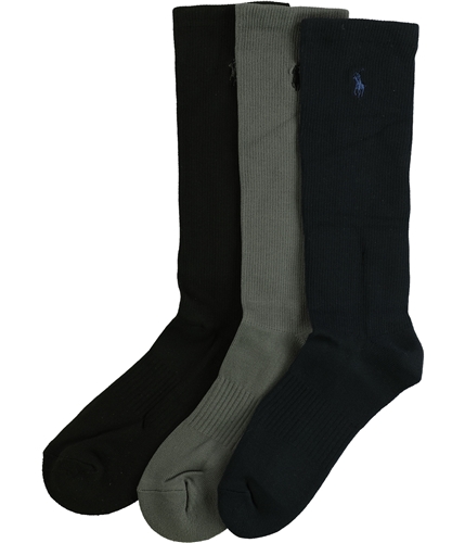 Ralph Lauren Mens 3 Pack Dress Socks bluegrey 10-13