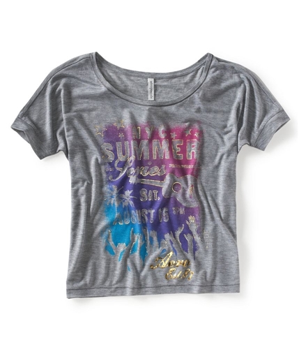 Aeropostale Womens Summerfest Dolman Graphic T-Shirt 052 L