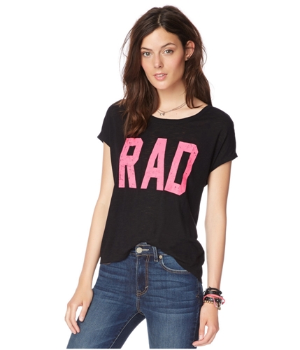 Aeropostale Womens RAD Graphic T-Shirt 001 XS