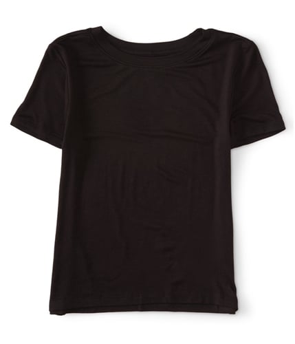 Aeropostale Womens Solid Basic T-Shirt 001 XS