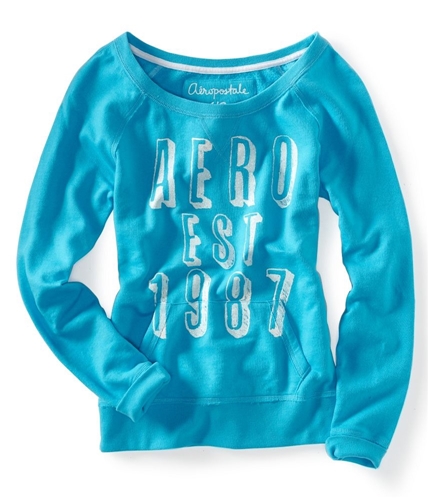 Aeropostale Womens Crew-neck Pop Over Knit Sweater 420 XS
