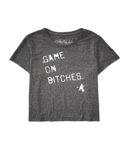 Aeropostale Womens Game On Graphic T-Shirt 001 XS