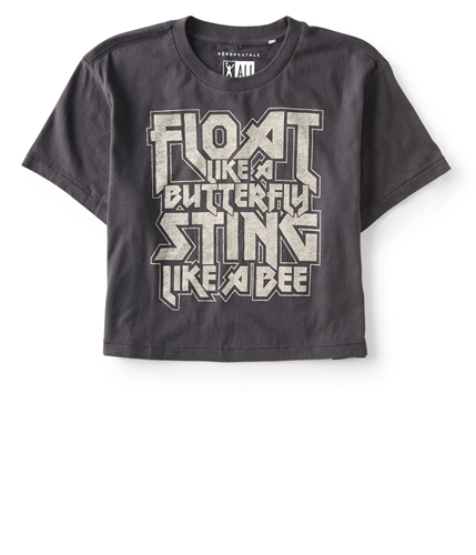Aeropostale Womens Float Like A Butterfly Graphic T-Shirt 058 L