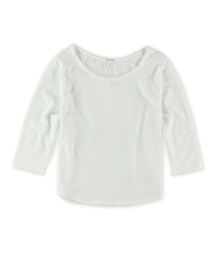 Aeropostale Womens Silk Back Embellished T-Shirt 102 M
