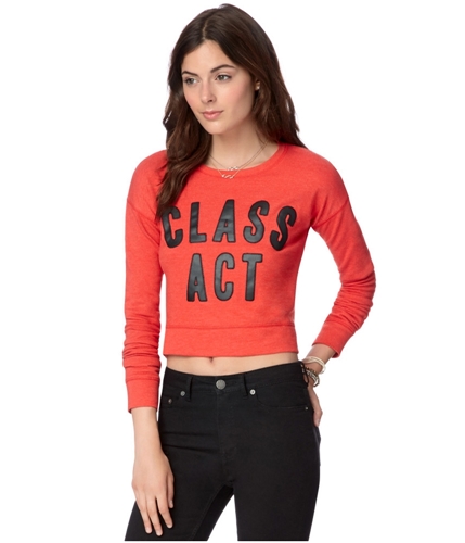 Aeropostale Womens Cropped Class Act Pullover Sweater 618 XS