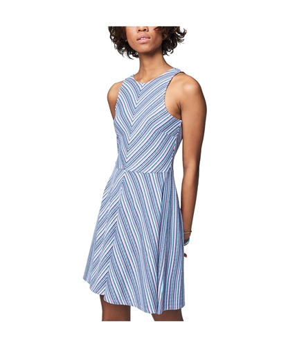 Aeropostale Womens Striped A-line Dress 883 M