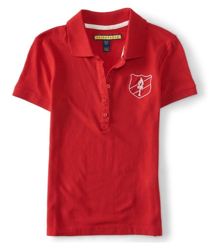 Aeropostale Womens Torch Crest Polo Shirt 615 S
