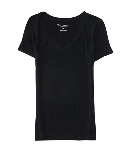 Aeropostale Womens Seriously Soft Slim Basic T-Shirt 001 XS