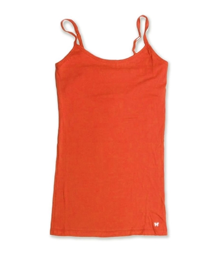 Aeropostale Womens Solid Stretch Cami Tank Top bakeda XS