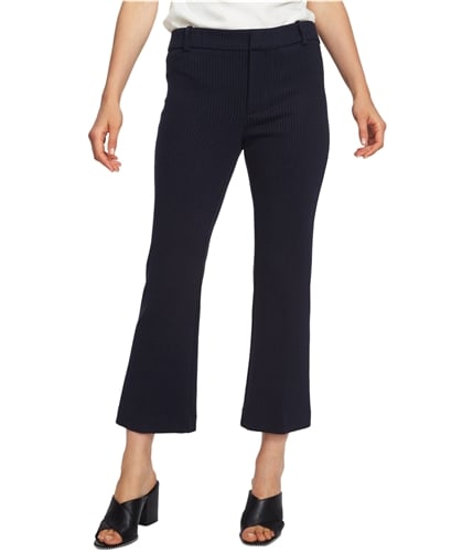 1.STATE Womens Kick Flare Casual Trouser Pants navy 2x26