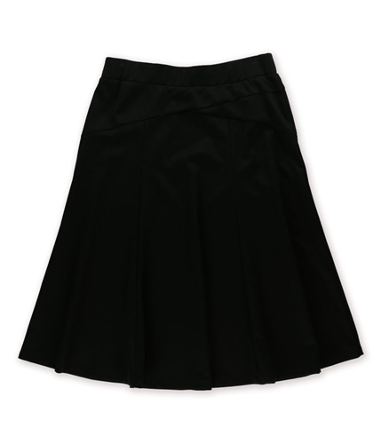JM Collection Womens Stretch Maxi Skirt ebonyblack L