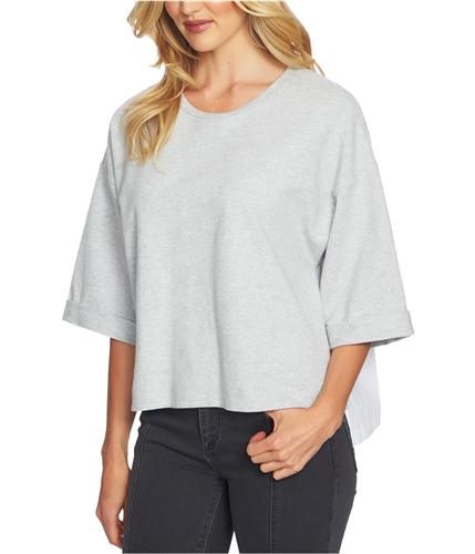 1.STATE Womens Pleated-Back Pullover Blouse superbloom M