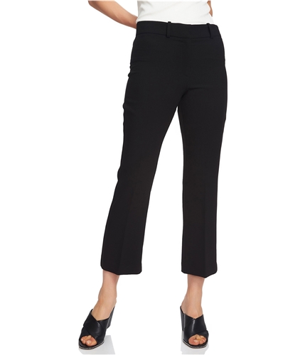 1.STATE Womens Mini Kick Flare Casual Cropped Pants richblack 0x26