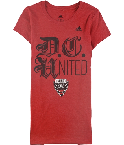 Adidas Womens D.C. United Graphic T-Shirt red S