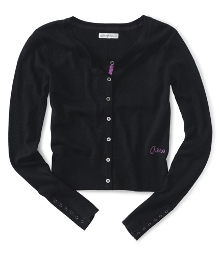 Aeropostale Womens Soft Knit Poppy Cardigan Sweater 001 S