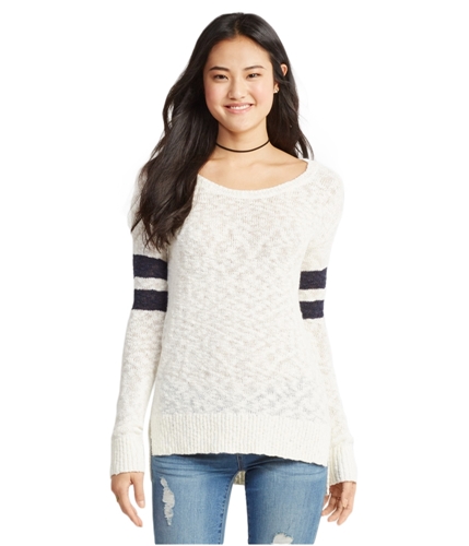 Aeropostale Womens Knit Striped Pullover Sweater 047 XS