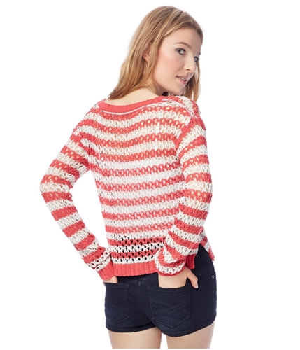 Aeropostale Womens Crochet Knit Sweater 600 XS