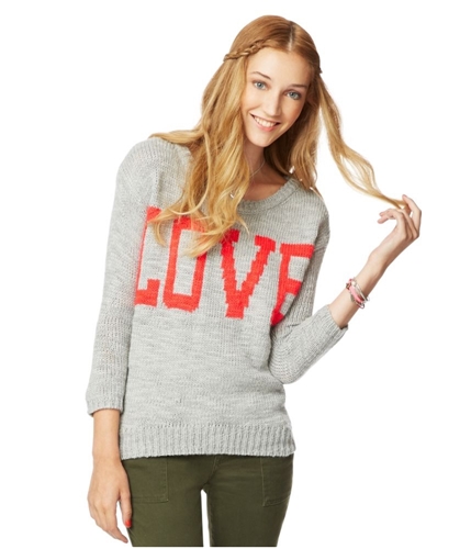 Aeropostale Womens Love Knit Sweater 052 XS