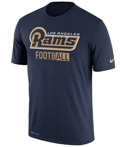 Nike Mens LA Rams FootBALL Legend Graphic T-Shirt 419 S