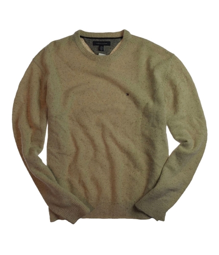Tommy Hilfiger Mens Ranger Crew Knit Sweater sand 2XL