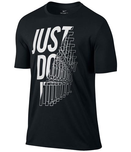 Nike Mens Dri-fit Graphic T-Shirt 010 L