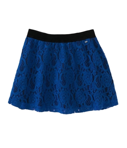 Aeropostale Womens Lacey Overlay Woven Mini Skirt 433 M