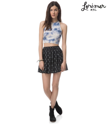 Aeropostale Womens Geo Flippy Mini Skirt 001 L